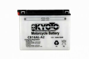 Batteria auto KYOTO Moto YB16AL A2 EN PIOMBO 12V 16Ah 175A